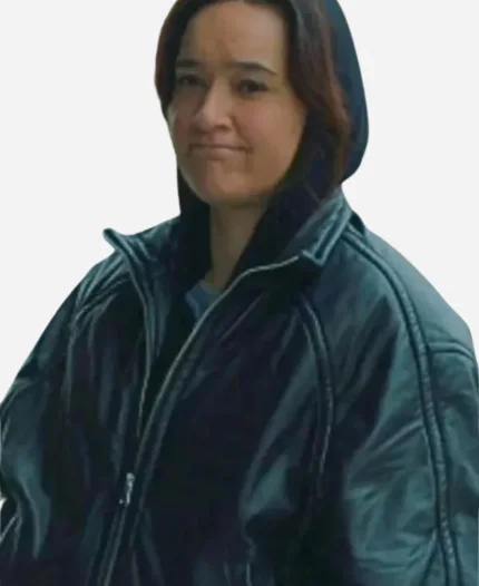 Hana Gibson FBI Most Wanted S06 Black Leather Jacket