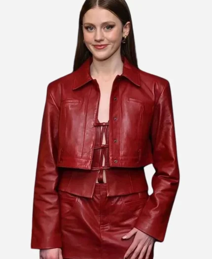 Happy Face 2025 Khiyla Aynne Leather Jacket