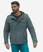 Happy Howlidays 2024 Ezra Moreland Grey Jacket