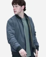 Harrison Morgan Tv Series Dexter Resurrection 2025 Jack Alcott Grey Bomber Jacket