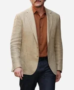 Harry Castillo Movie Materialists 2025 Pedro Pascal Wool Blazer