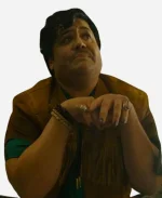 Harvey Guillén Movie Alexander and the Terrible, Horrible, No Good, Very Bad Road Trip Claudio Brown Fringe Jacket