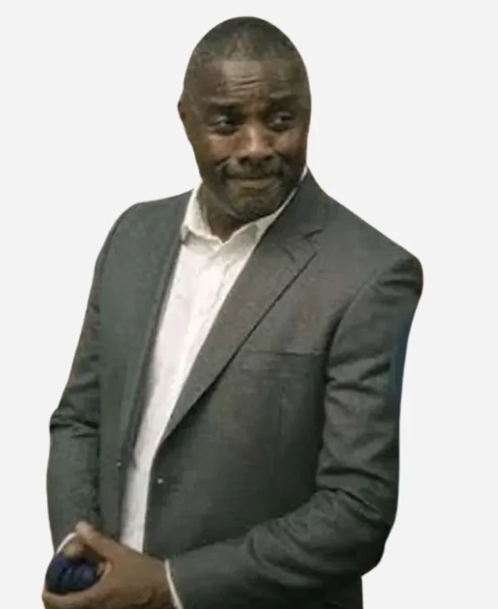 Heads of State 2025 Idris Elba Grey Suit