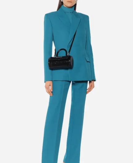 Helena TV Series Nine Perfect Strangers 2025 Lena Olin Blue Blazer