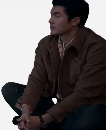Henry Golding Nine Perfect Strangers Brown Jacket