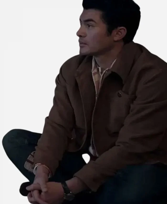 Henry Golding Nine Perfect Strangers Brown Jacket