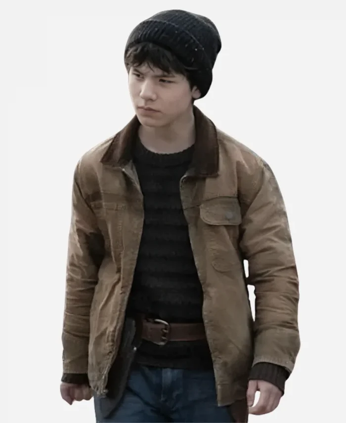 Hershel Rhee The Walking Dead Dead City 2025 Brown Jacket