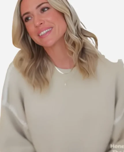 Honestly Cavallari Kristin Cavallari Beige Tim Sweater