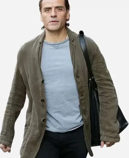 In the Hand of Dante 2025 Oscar Isaac Blazer