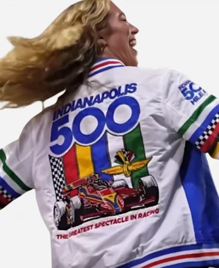 Indianapolis 500 Motor Speedway White Jacket