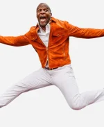 Indianapolis 500 Terry Crews Suede Leather Jacket