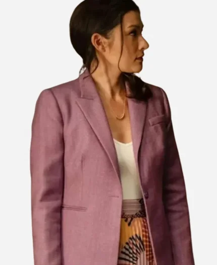 Inga Schlingmann TV Series Watson 2025 Dr. Sasha Lubbock Purple Blazer
