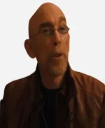 Jackie Earle Haley The Long Game 2025 Biker Jacket