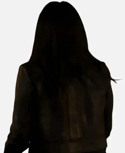 Jackie Tohn TV Series Nobody Wants This Season 01 Esther Roklov Black Leather Jacket