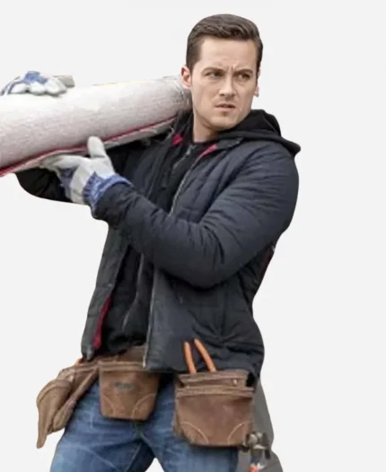 Jay Halstead TV Series Chicago P.D. SO8 Jesse Lee Soffer Black Jacket