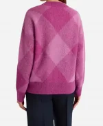 Jeet TV-Series Strife S02 2025 Olivia Junkeer Pink Argyle Sweater