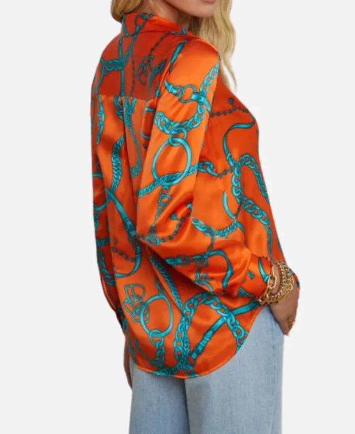 Jeopardy Masters S03 Victoria Groce Print Blouse