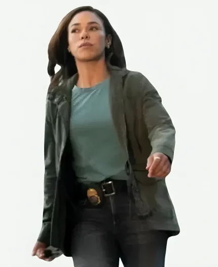 Jessica Camacho Countdown Green Cotton Jacket