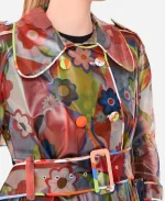 Jessica TV-Series Too Much 2025 Megan Stalter Floral Trench Coat