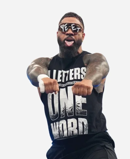 Jey Uso Monday Night RAW Black Tank Top For Sale