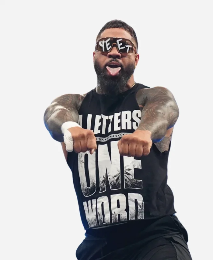 Jey Uso Monday Night RAW Black Tank Top For Sale