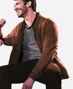 Joey Pollari Things Like This 2025 Brown Bomber Jacket