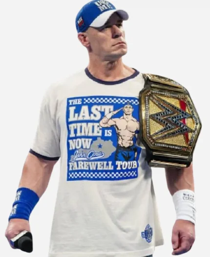 John Cena Farewell Tour 2025 White T-Shirt