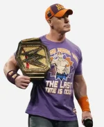 John Cena Monday Night RAW Purple T-Shirt