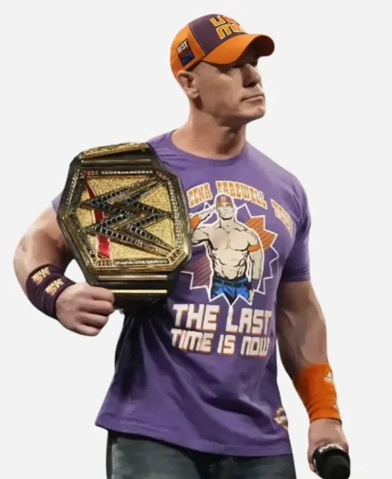 John Cena Monday Night RAW Purple T-Shirt