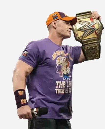 John Cena Monday Night RAW Purple T-Shirt For Sale