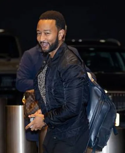 John Legend 2025 Philadelphia Black Jacket - Jacket Era