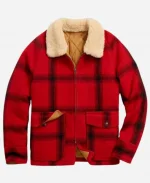 John Legend Fur Red Jacket