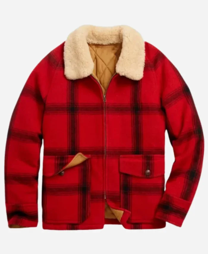 John Legend Fur Red Jacket