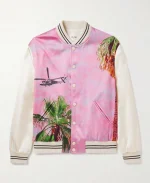 John Legend The Voice S25 Pink Bomber Jacket