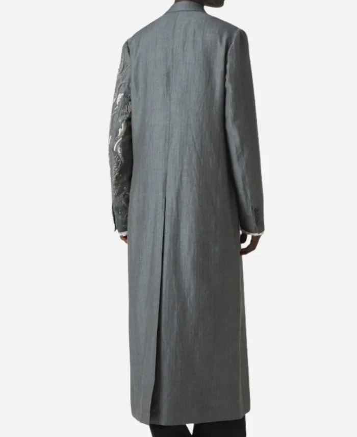 John Legend The Voice S27 Grey Coat