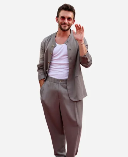 Jonathan Bailey Jurassic World Rebirth Premiere Suit