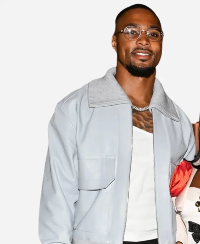 Jonathan Owens Met Gala Afterparty 2025 Blue Jacket