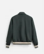Jordan Blue Americas Got Talent S20 Green Varsity Jacket For Sale
