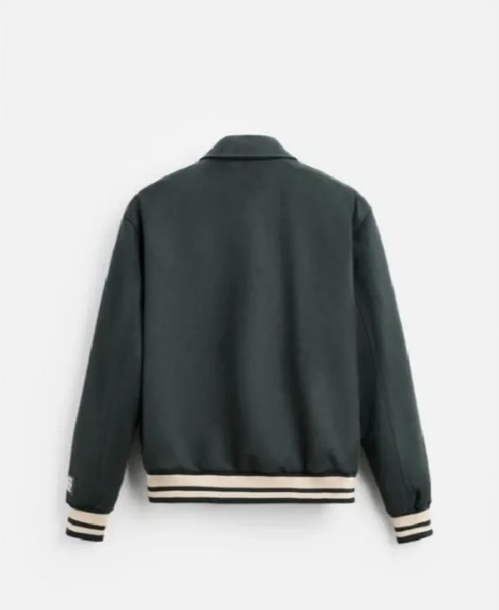 Jordan Blue Americas Got Talent S20 Green Varsity Jacket For Sale
