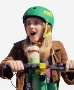 Julia Butters Freakier Friday 2025 Brown Jacket