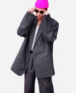 Justin Bieber Grammy Grey Suit
