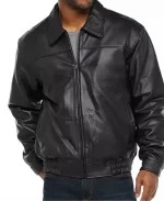 Justin Bieber Leather Black Jacket