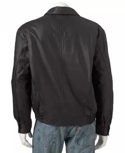 Justin Bieber Us Open Black Leather Jacket