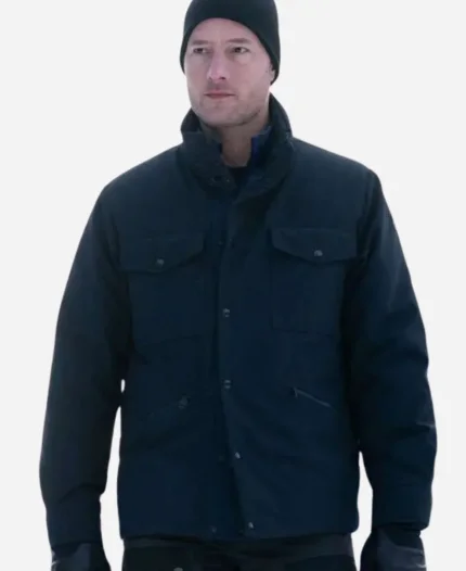 Justin Hartley Tracker S02 Black Cotton Jacket
