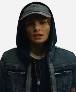 Kat Movie Deep Cover 2025 Bryce Dallas Howard Blue Denim Jacket