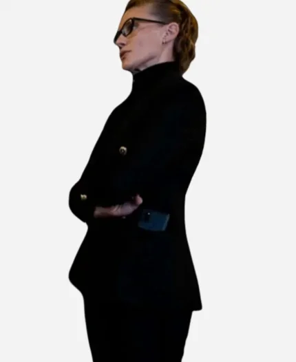 Katherine Brunt Movie Fight or Flight 2025 Katee Sackhoff Black Blazer
