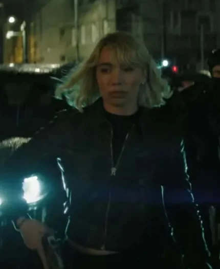 Katrina Durden Heads of State 2025 Leather Jacket