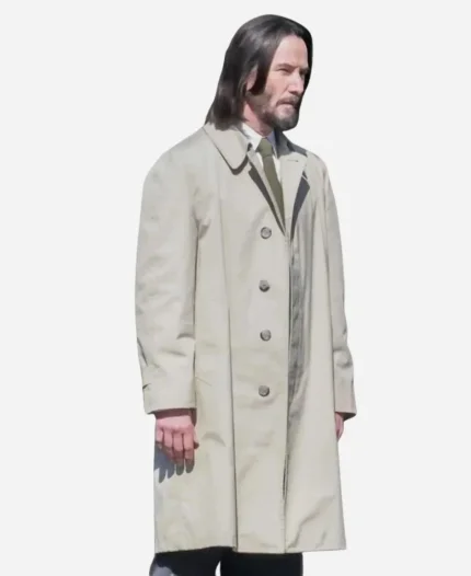 Keanu Reeves Good Fortune 2025 Coat