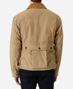 Keir Gilchrist The Walking Dead Dead City Brown Leather Jacket