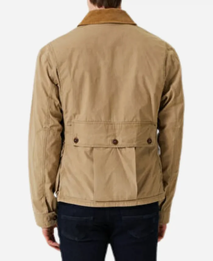 Keir Gilchrist The Walking Dead Dead City Brown Leather Jacket